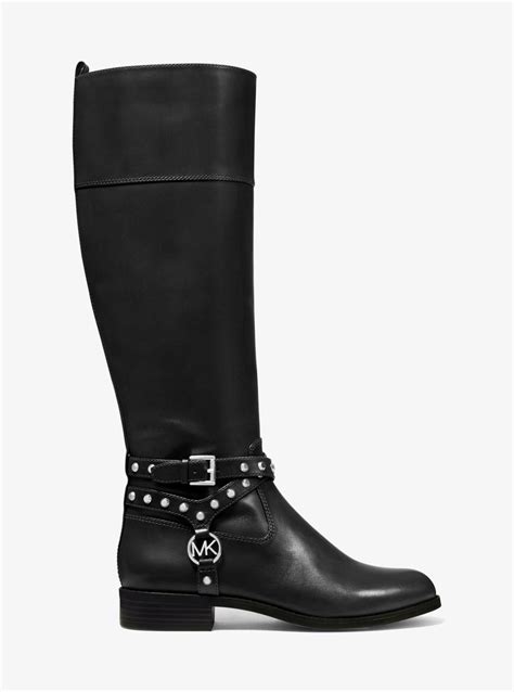 Preston Studded Leather Boot 